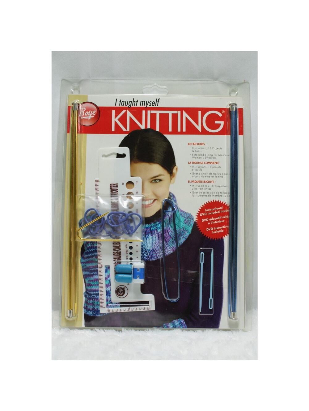 Boye Beginners Teach Yourself Knitting Set